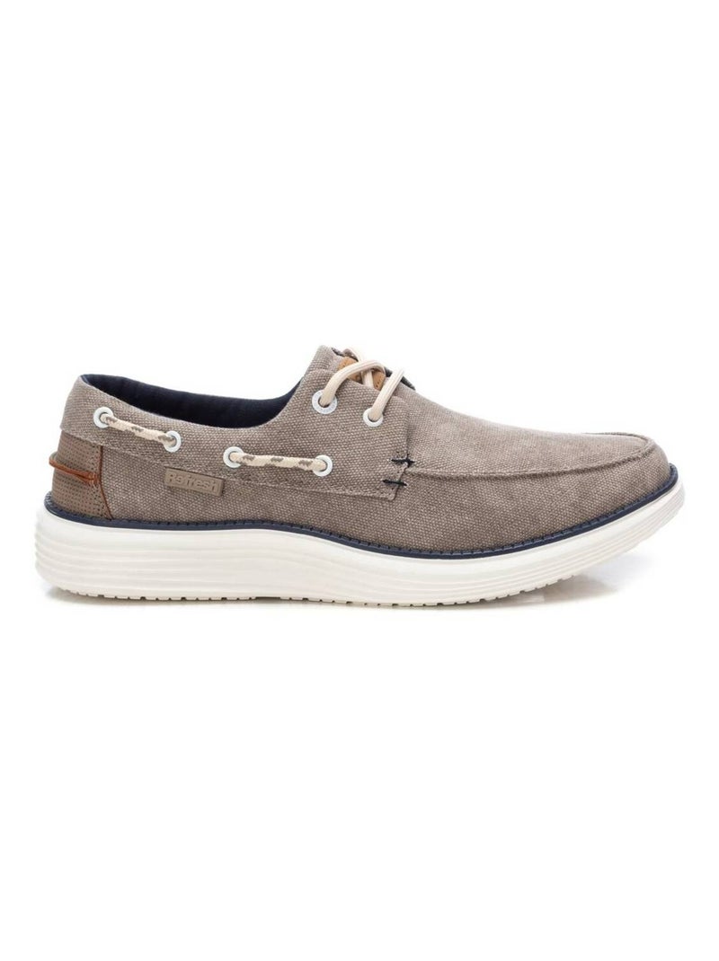 Chaussures décontractées basses à lacets Taupe - Kiabi