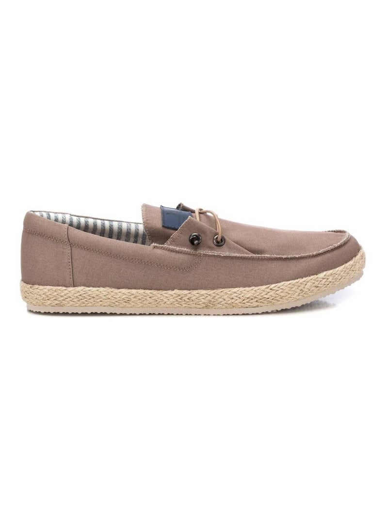 Chaussures décontractées basses à lacets Taupe - Kiabi