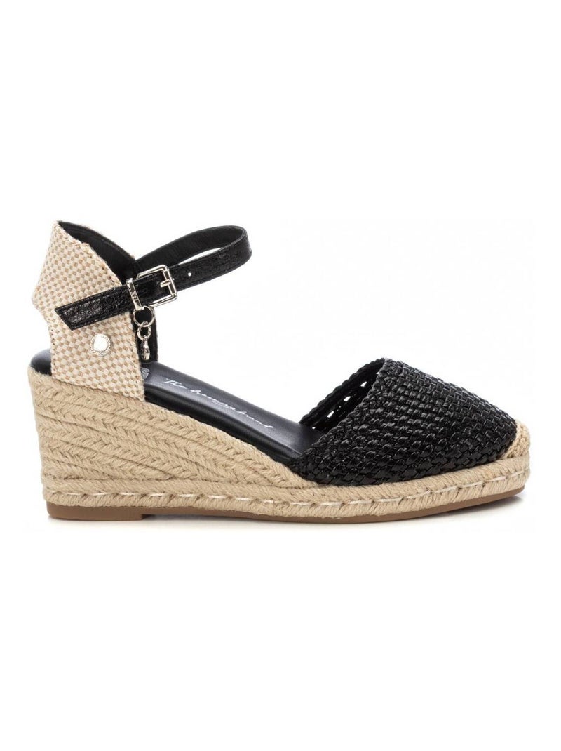 Chaussures décontractées montantes à semelle compensée Noir - Kiabi