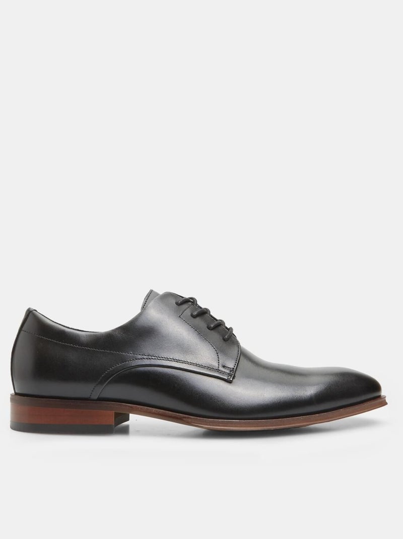 Chaussures derby en cuir  BATA Noir - Kiabi