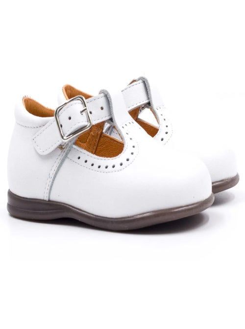 Chaussures en Cuir à Boucle - Boni Max - Kiabi