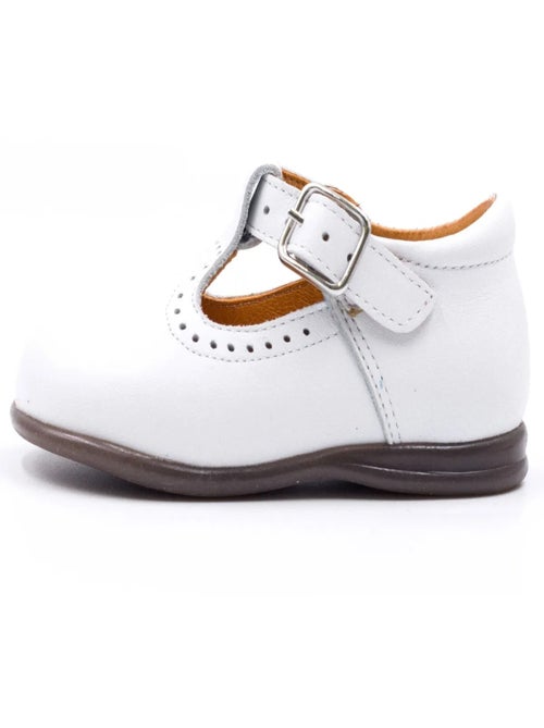 Chaussures en Cuir à Boucle - Boni Max - Kiabi