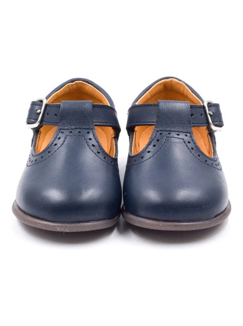 Chaussures en Cuir à Boucle - Boni Max - Kiabi