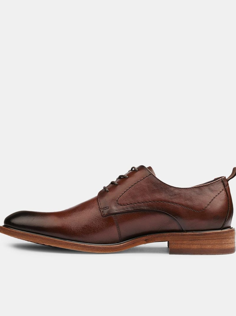 Chaussures en cuir à lacets s BATA Bronze - Kiabi