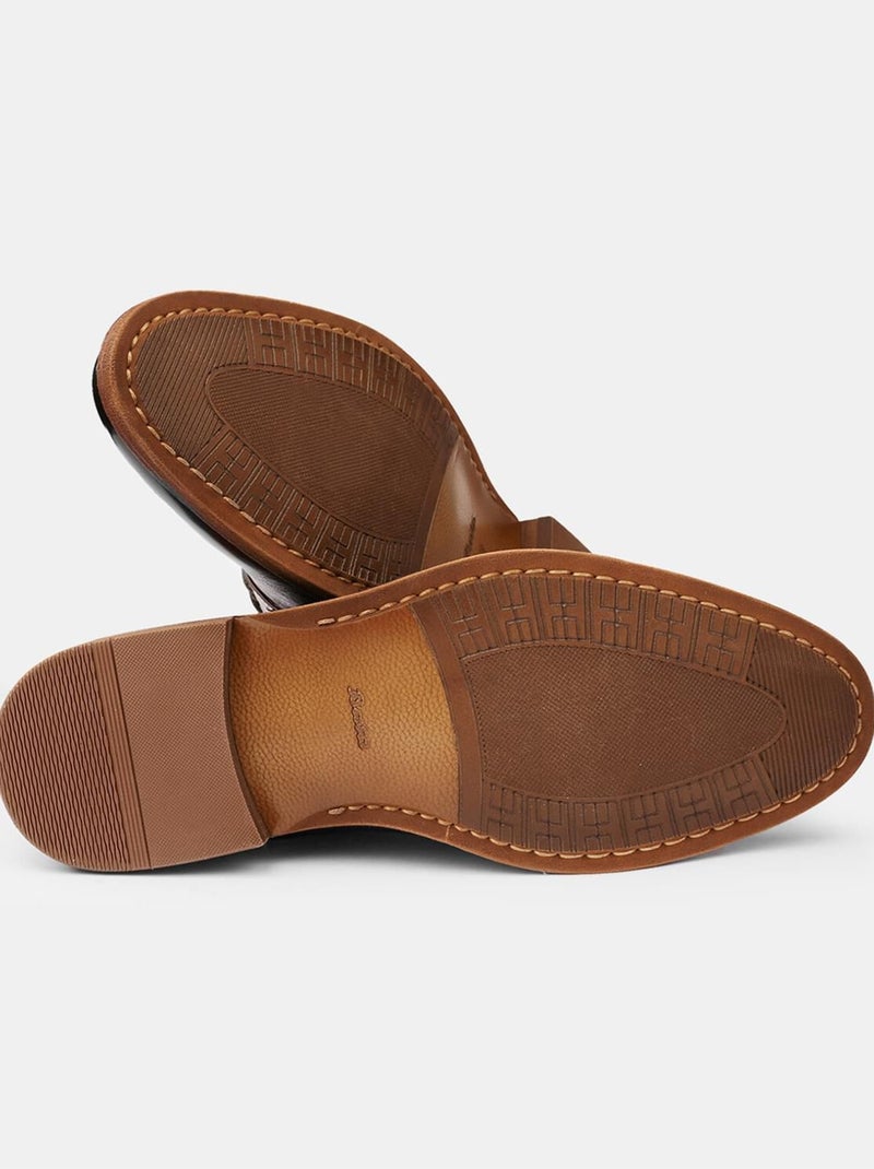 Chaussures en cuir à lacets s BATA Bronze - Kiabi