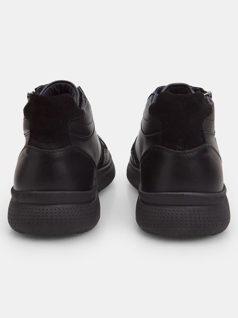 Chaussures en cuir Bata Comfit Noir - Kiabi