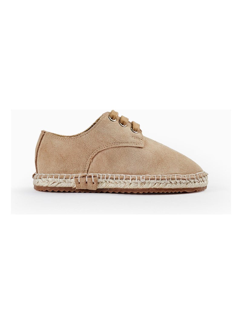 Chaussures en daim en cuir pour bébé garçon  BROTHERS&SISTERS Beige clair - Kiabi