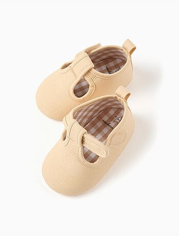 Chaussures en sergé avec doublure