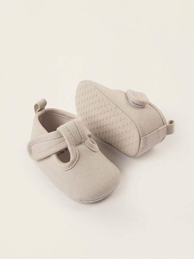 Chaussures en Sergé Gris clair - Kiabi