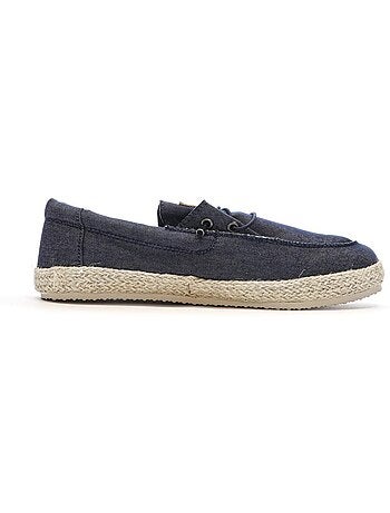 Chaussures bateau homme à lacets