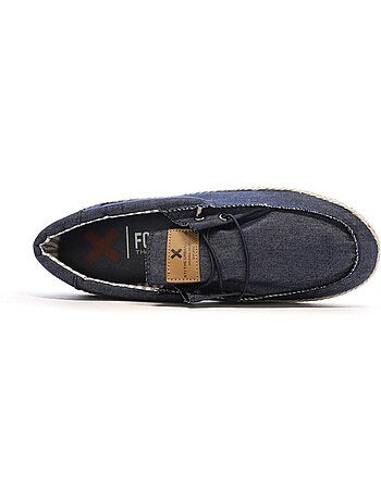Chaussures bateau homme à lacets