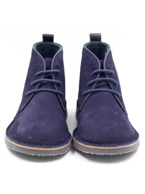 Chaussures Enfant En Cuir à Lacet - Boni Maxime - Kiabi