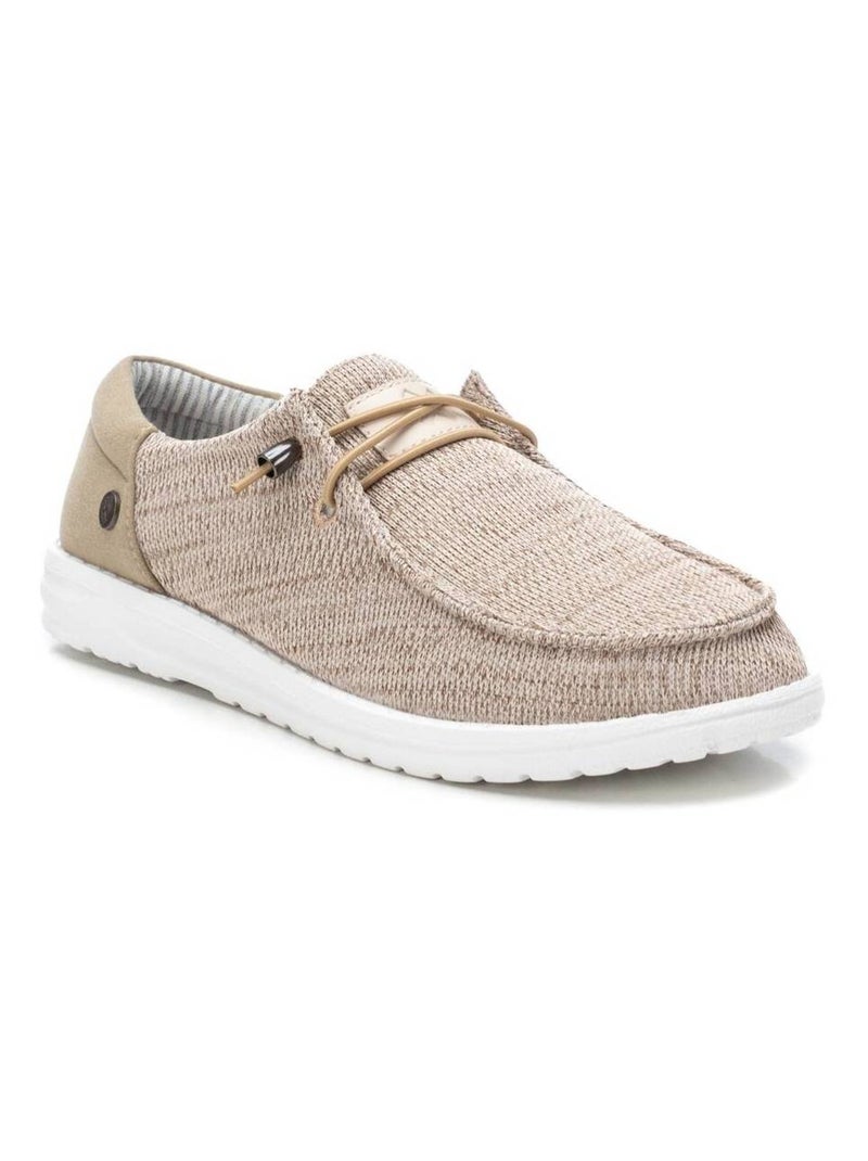 Chaussures femme à lacets Beige - Kiabi