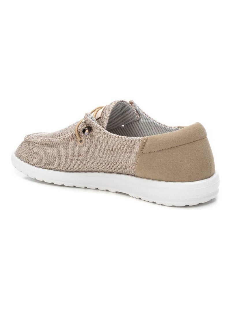 Chaussures femme à lacets Beige - Kiabi