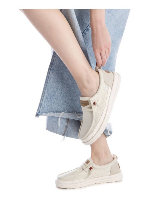 Chaussures femme en toile - Kiabi