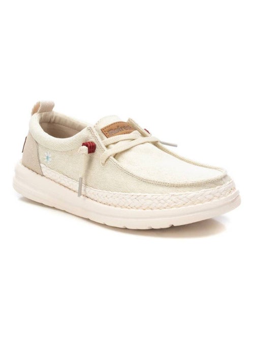 Chaussures femme en toile - Kiabi