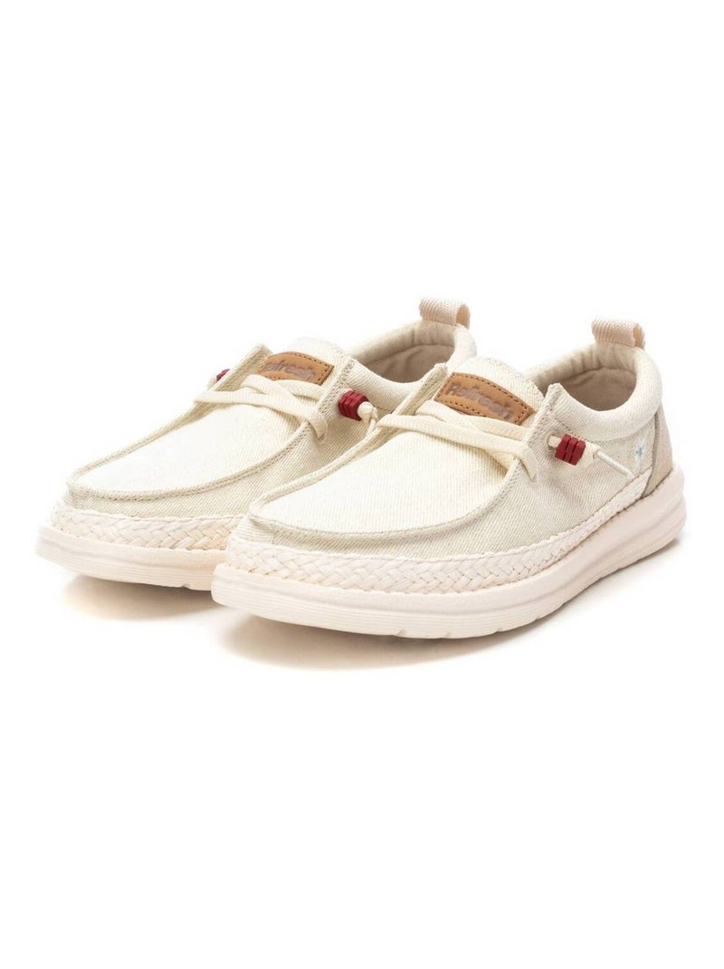 Chaussures femme en toile Gris - Kiabi