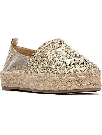Chaussures femme métallisées