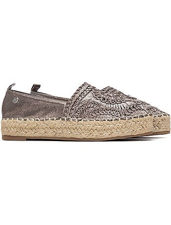 Chaussures femme métallisées