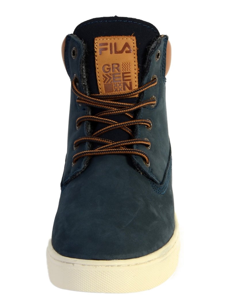 Chaussures Fila New York Mid Dress Bleu Bleu - Kiabi