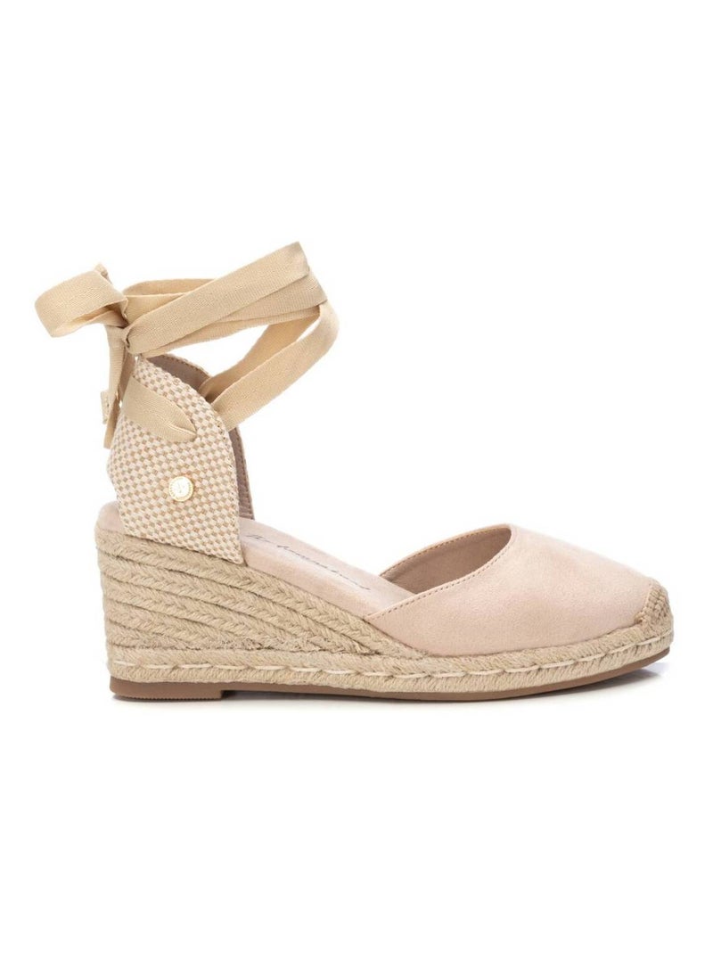 Chaussures habillées à bride cheville et semelle compensée Beige - Kiabi