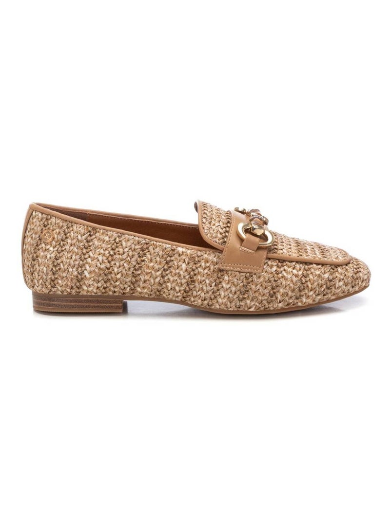 Chaussures habillées basses à enfiler Taupe - Kiabi