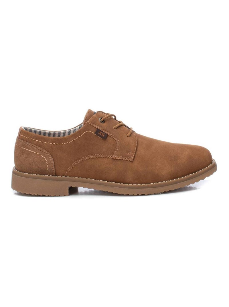 Chaussures habillées basses à lacets Camel - Kiabi