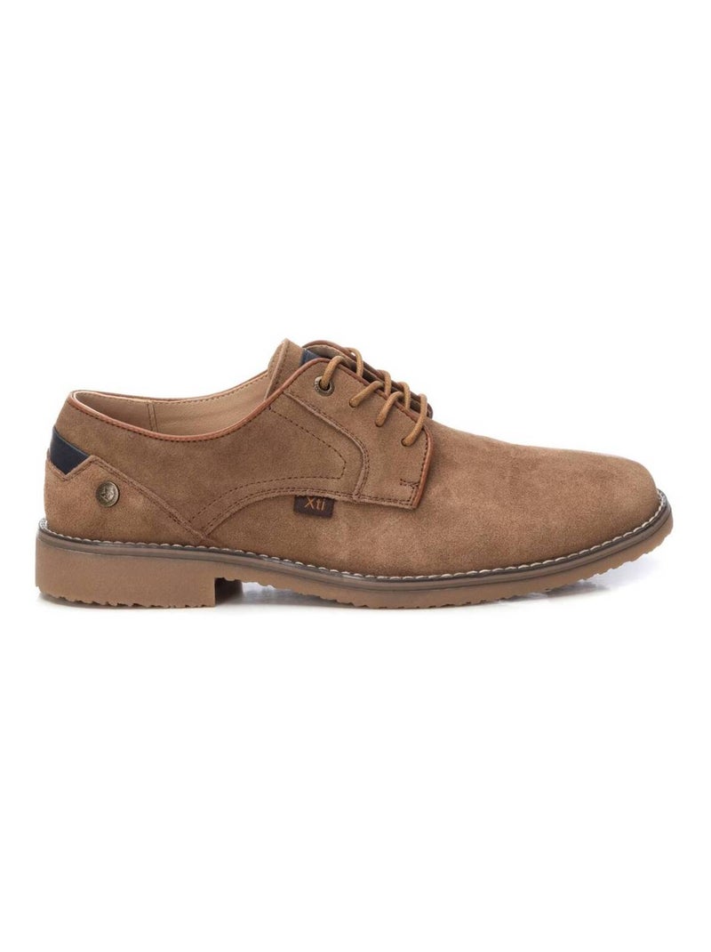 Chaussures habillées basses à lacets Camel - Kiabi