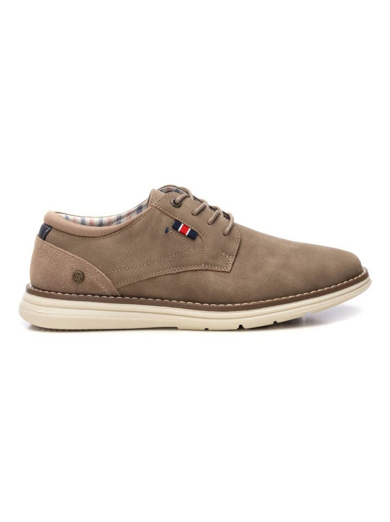 Chaussures habillées basses à lacets Taupe - Kiabi