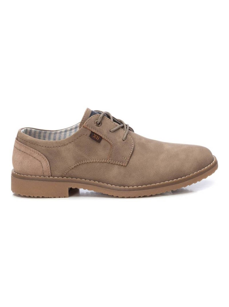 Chaussures habillées basses à lacets Taupe - Kiabi