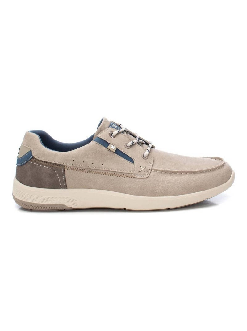 Chaussures habillées basses à lacets Taupe - Kiabi