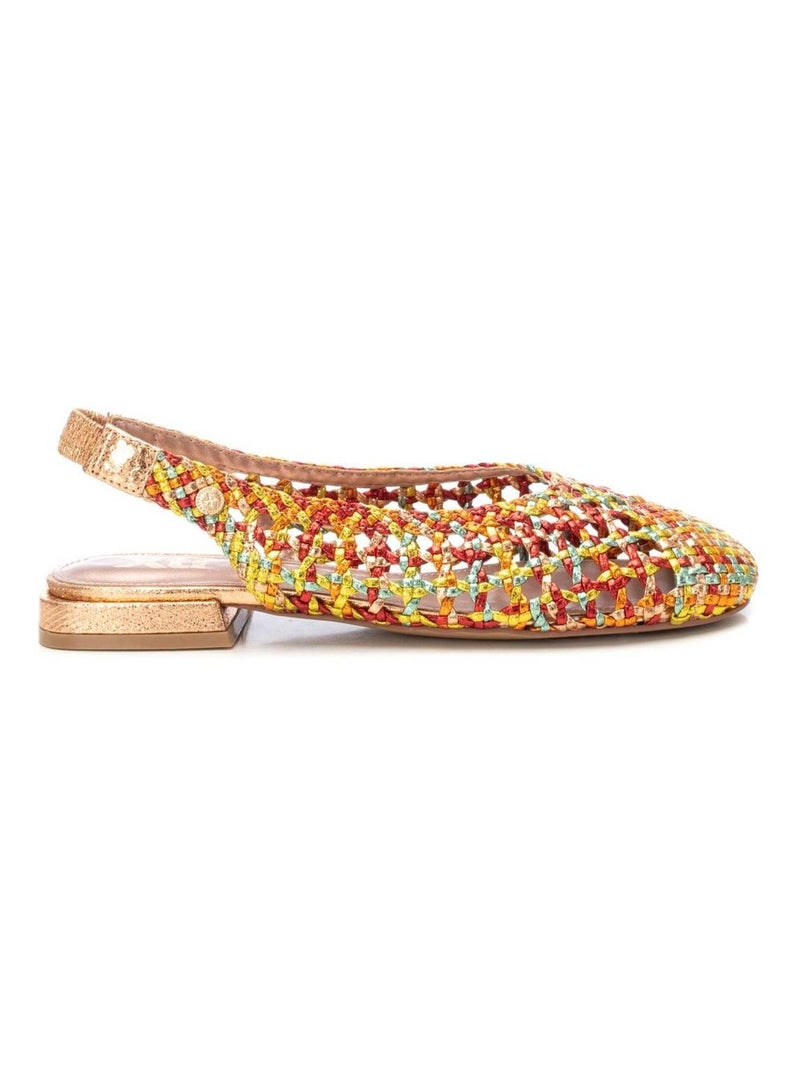 Chaussures habillées basses avec boucle Orange - Kiabi