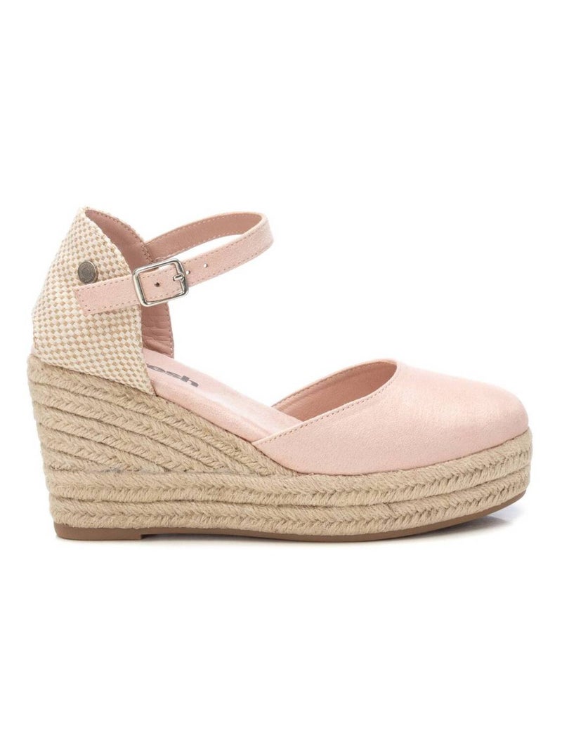 Chaussures habillées montantes à semelle compensée Crème - Kiabi
