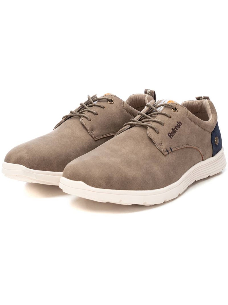 Chaussures homme à lacets Taupe - Kiabi