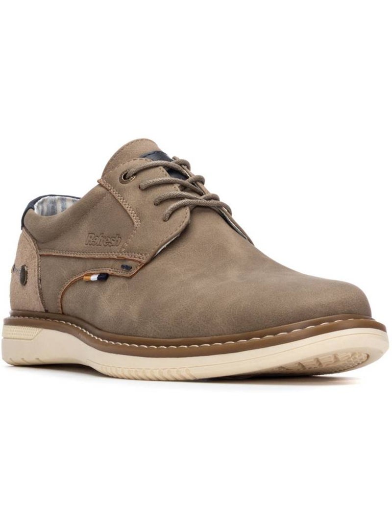 Chaussures homme à lacets Taupe - Kiabi