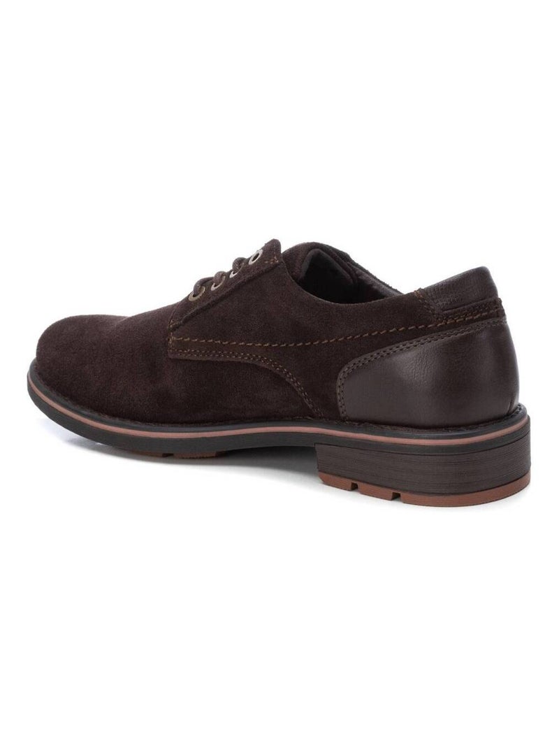 Chaussures homme en cuir à lacets Marron - Kiabi
