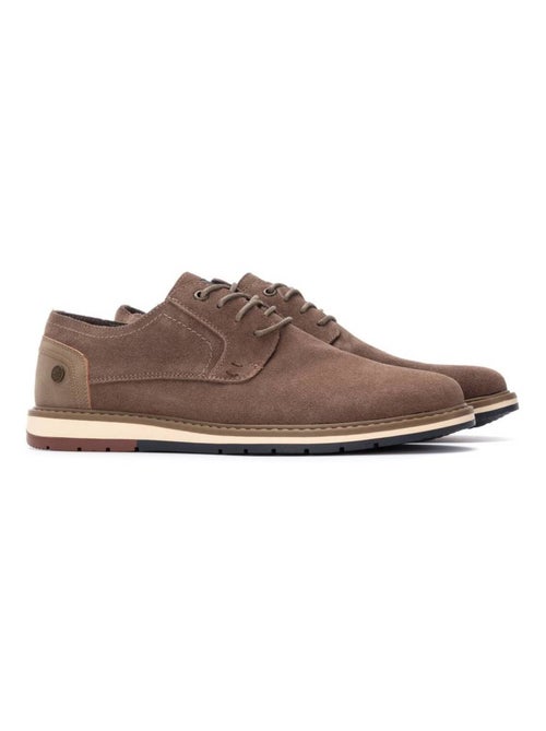 Chaussures homme en cuir à lacets - Kiabi