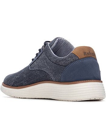 Chaussures homme en toile à lacets