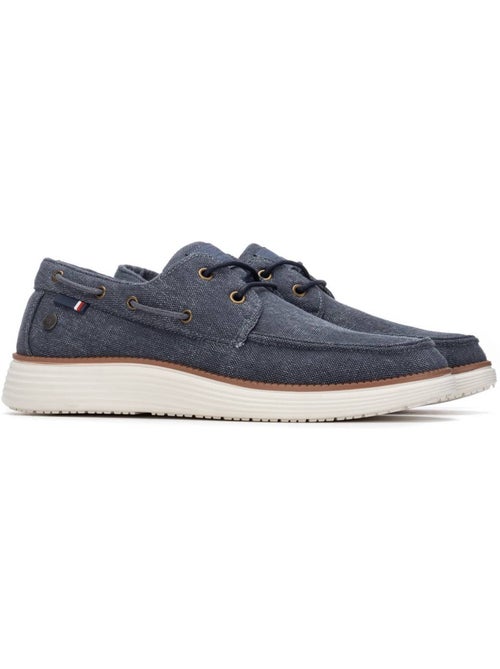 Chaussures homme en toile à lacets - Kiabi