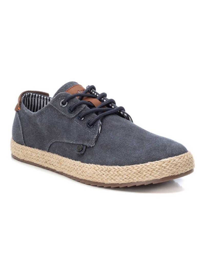 Chaussures homme en toile Bleu - Kiabi