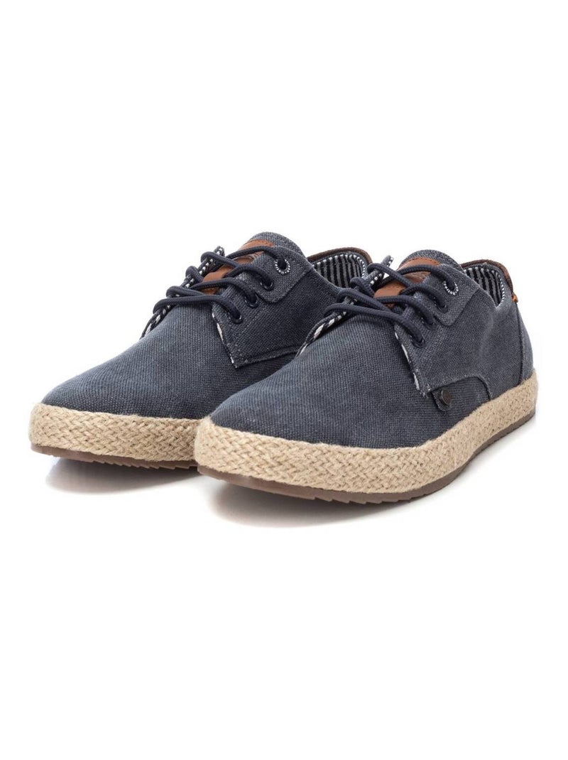 Chaussures homme en toile Bleu - Kiabi