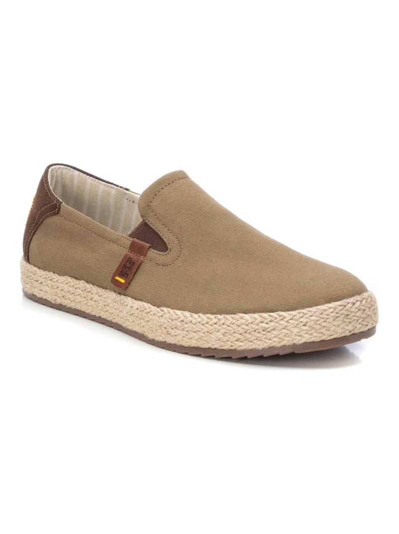 Chaussures homme en toile Taupe - Kiabi