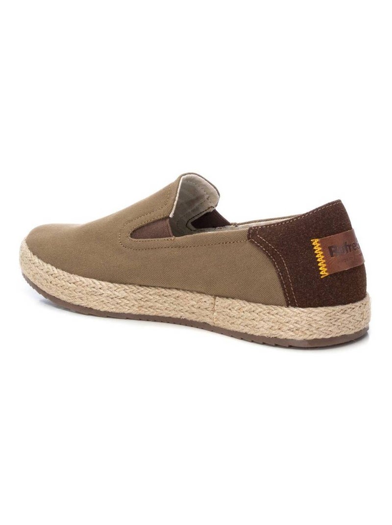 Chaussures homme en toile Taupe - Kiabi