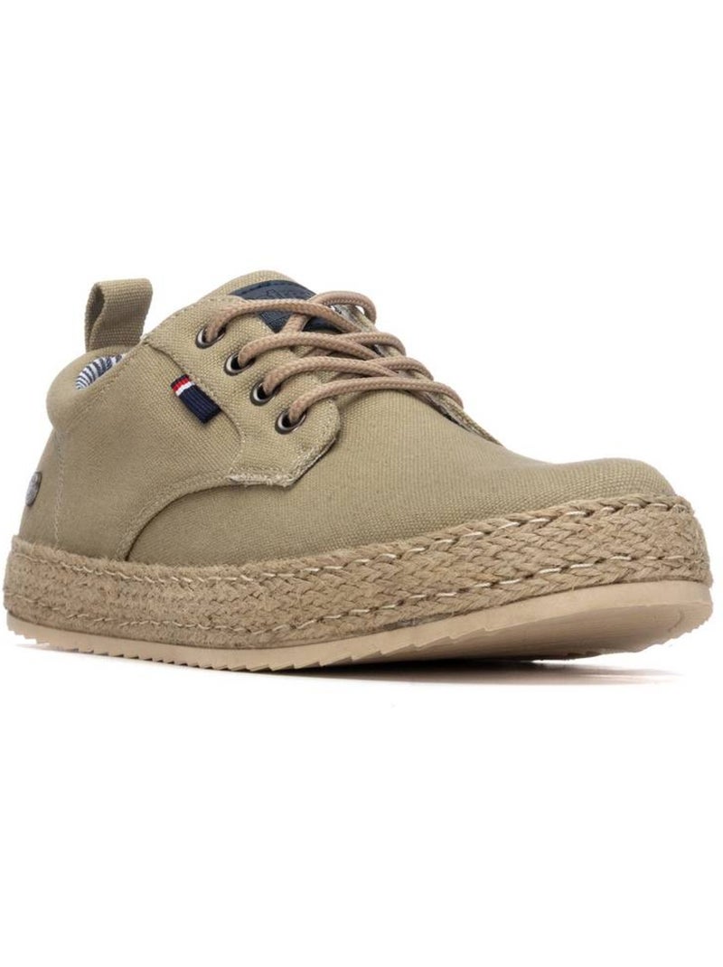 Chaussures homme en toile Taupe - Kiabi