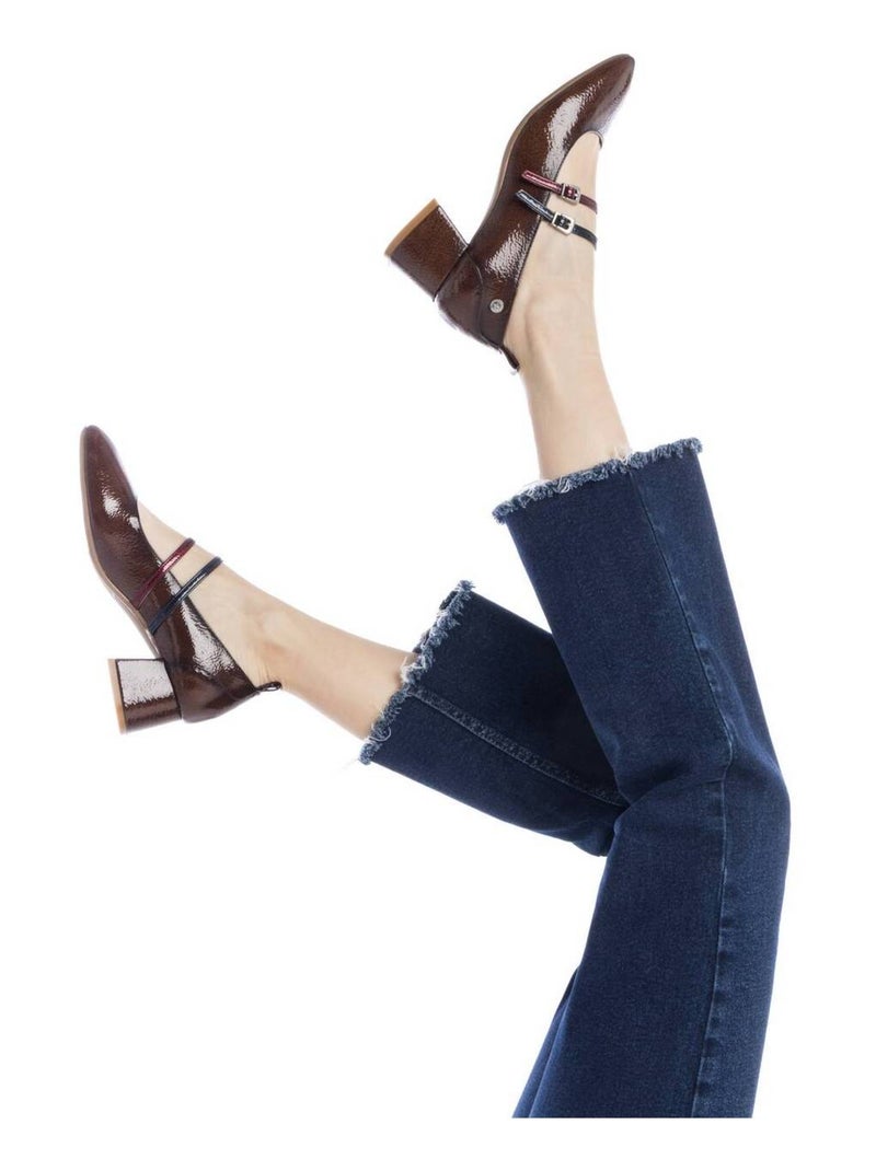 Chaussures Mary Jane femme Camel - Kiabi