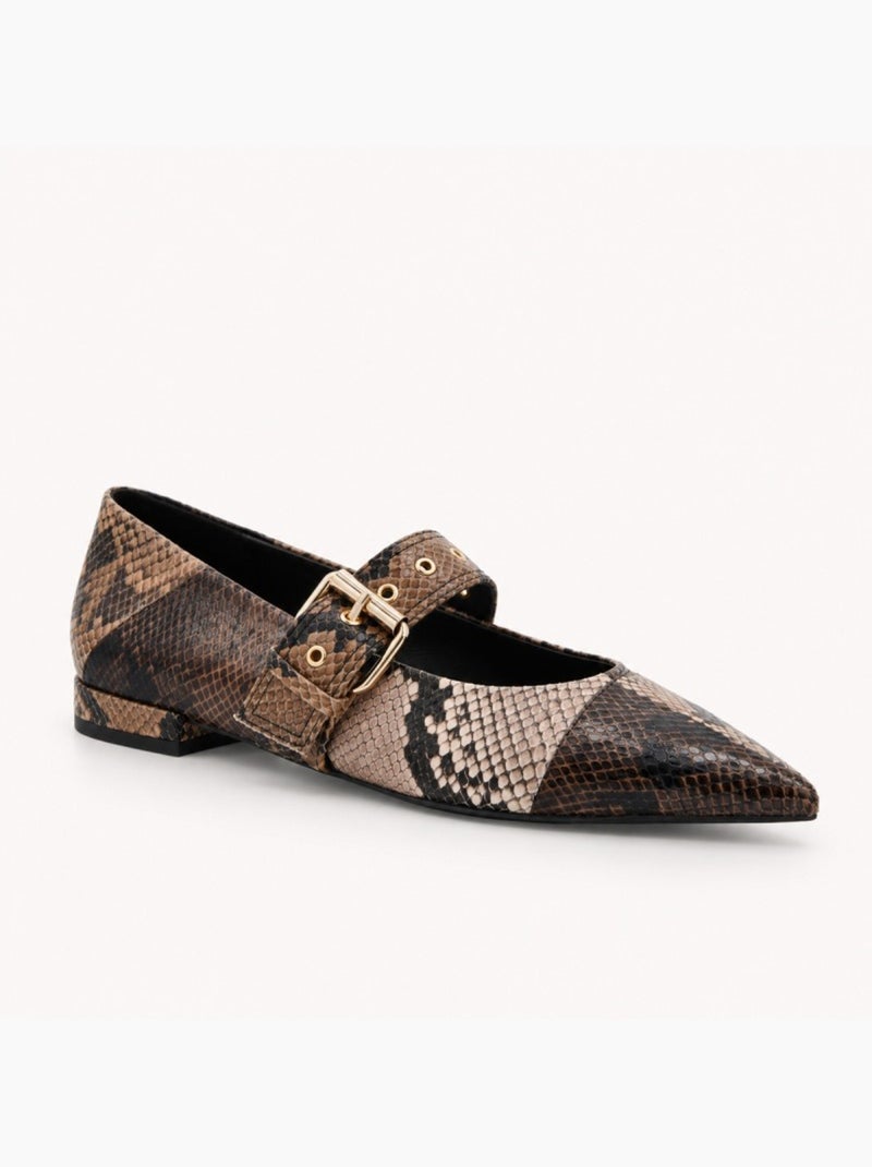 Chaussures matériau synthétique montevita Marron - Kiabi