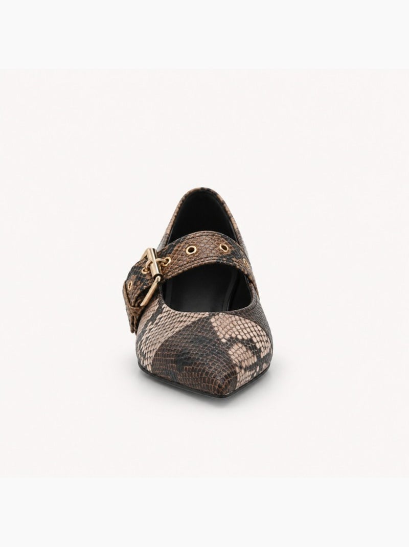 Chaussures matériau synthétique montevita Marron - Kiabi