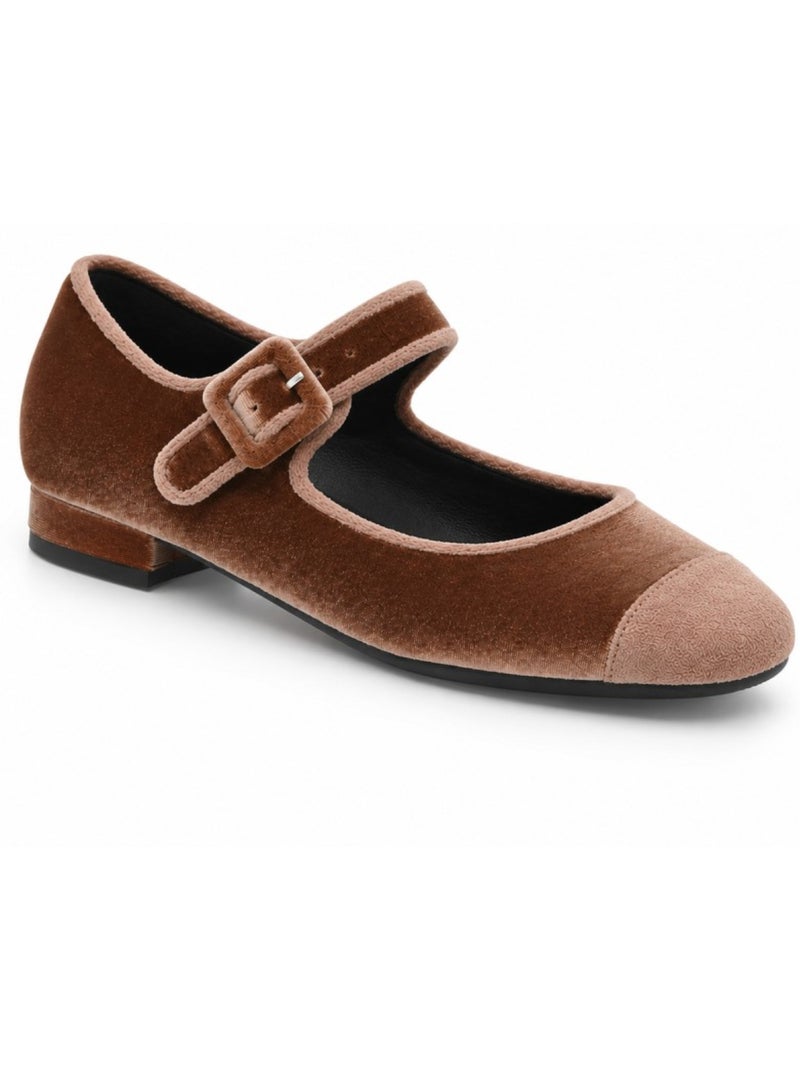 Chaussures matériau synthétique montevita Marron - Kiabi