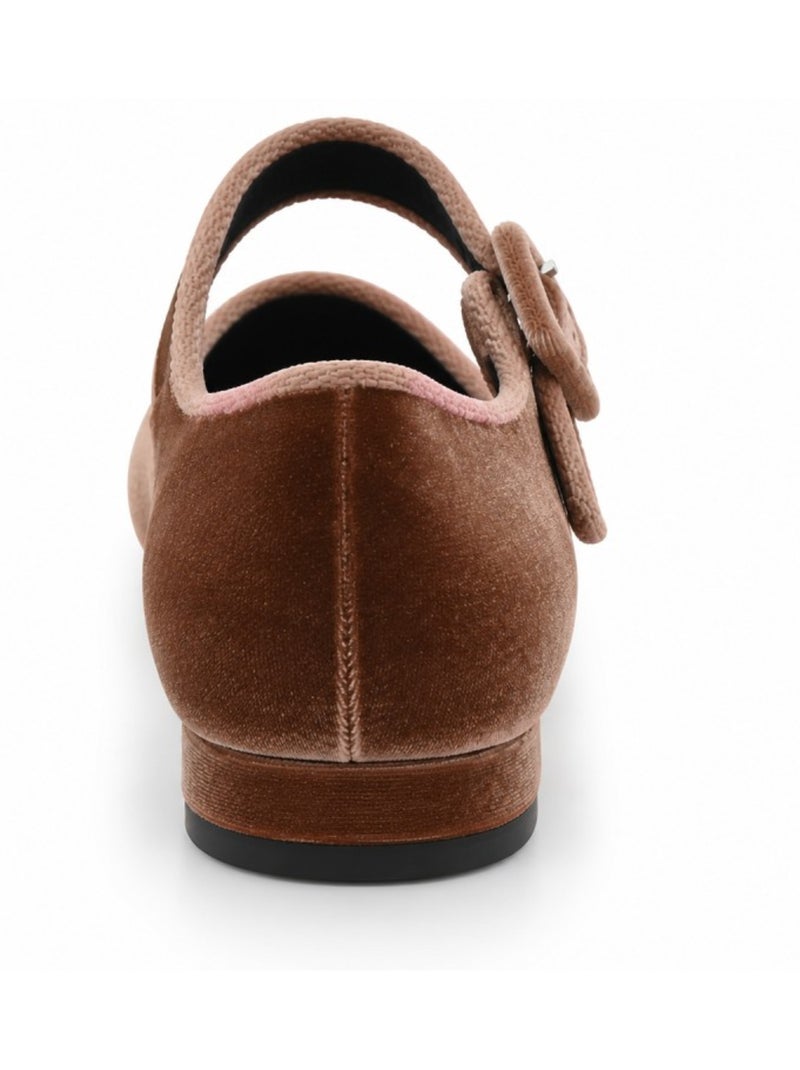 Chaussures matériau synthétique montevita Marron - Kiabi