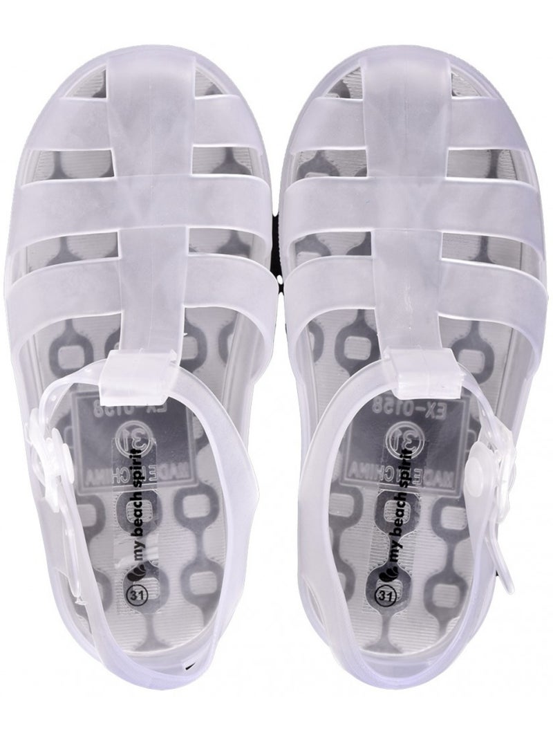 Chaussures Mixte Aquatiques Antidérapante Blanc - Kiabi